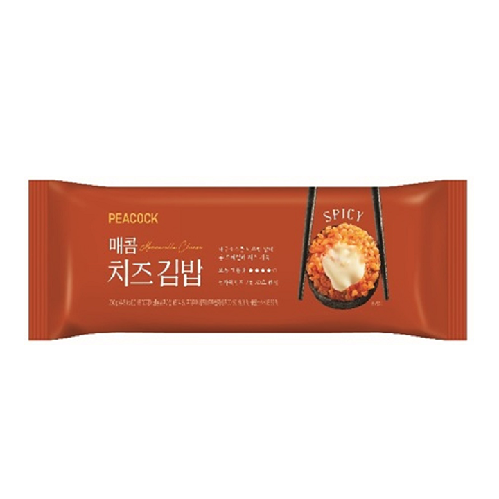 피코크 매콤치즈김밥230g