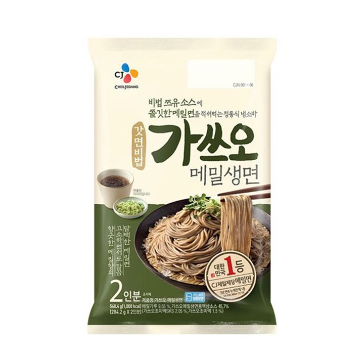 CJ 가쓰오메밀소바 570g