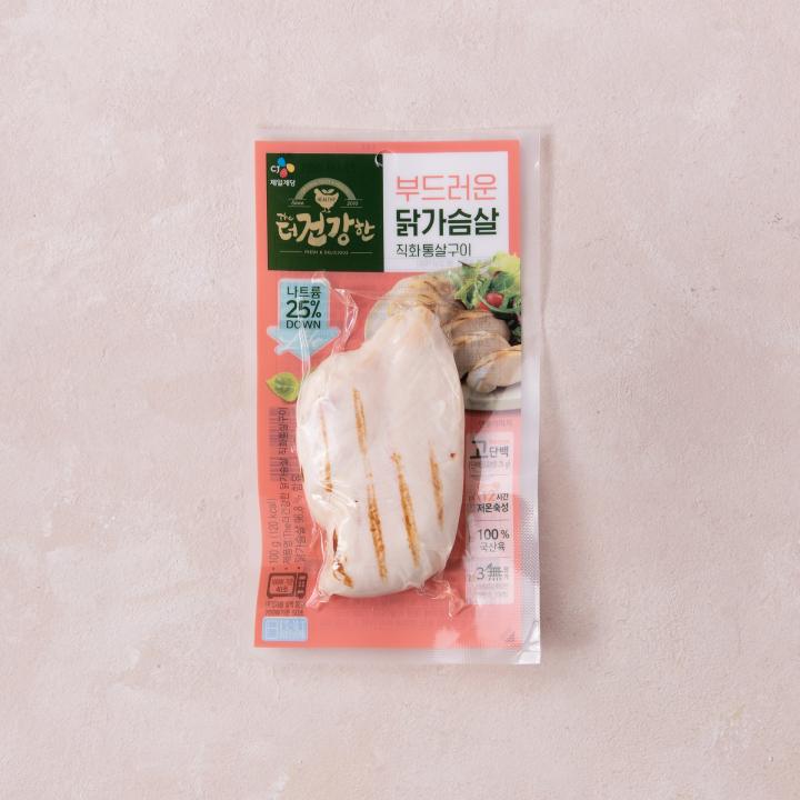 CJ 더건강한닭가슴살직화통살구이 100g