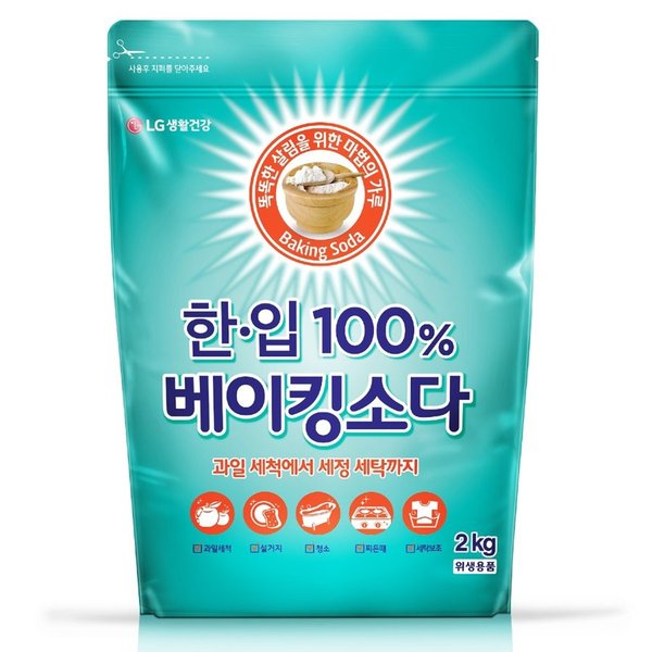 LG생활건강 한입베이킹소다리필 2KG