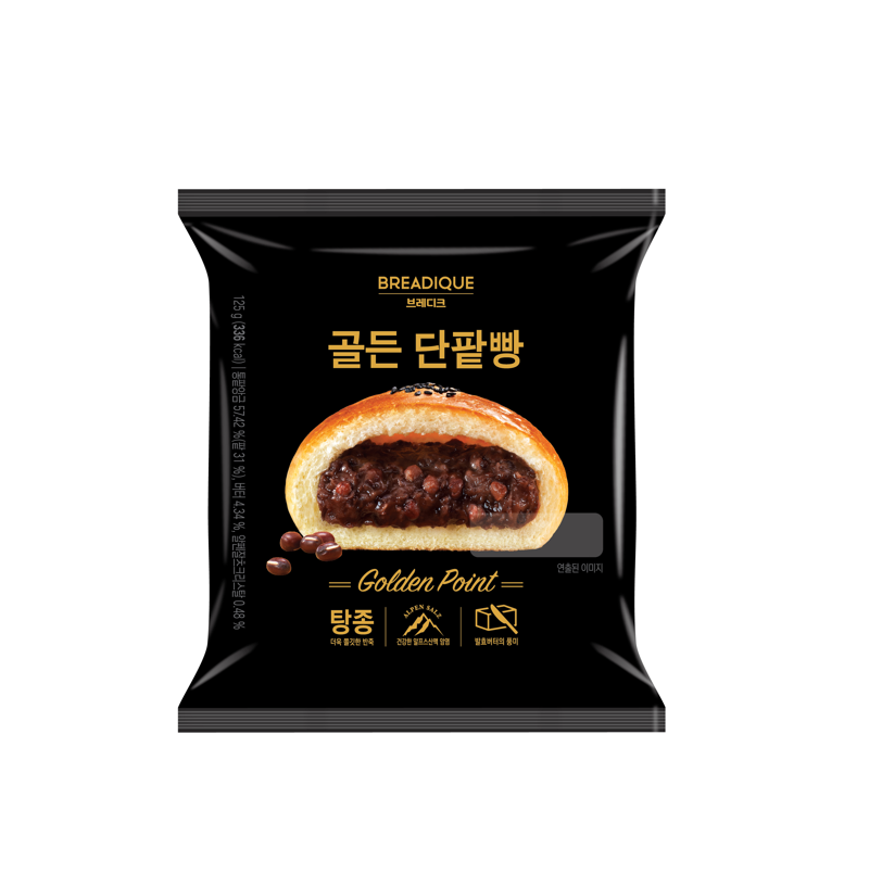 브레디크)골든단팥빵125g