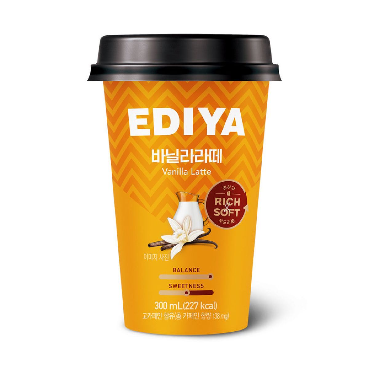 이디야 바닐라라떼 300ML