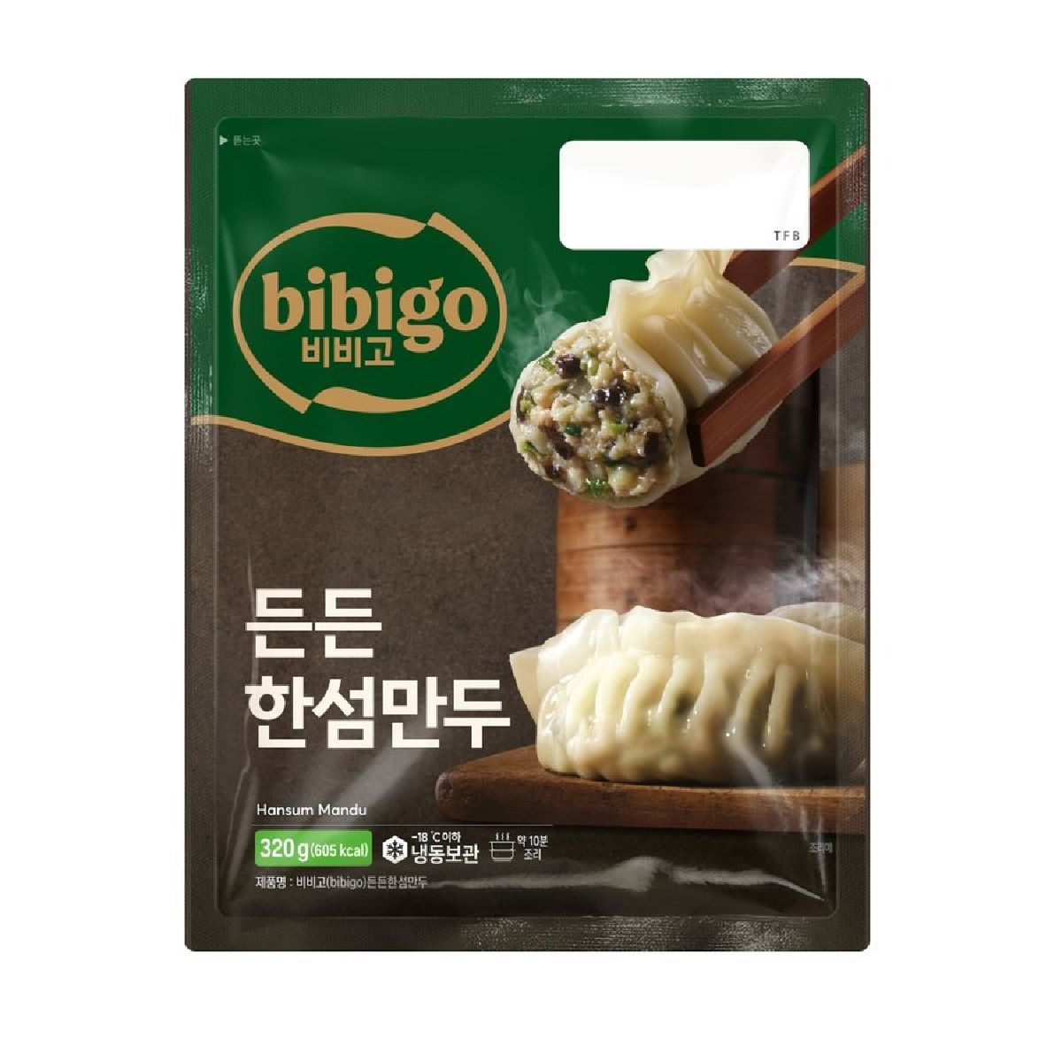 씨제이 비비고 든든 한섬만두 320G