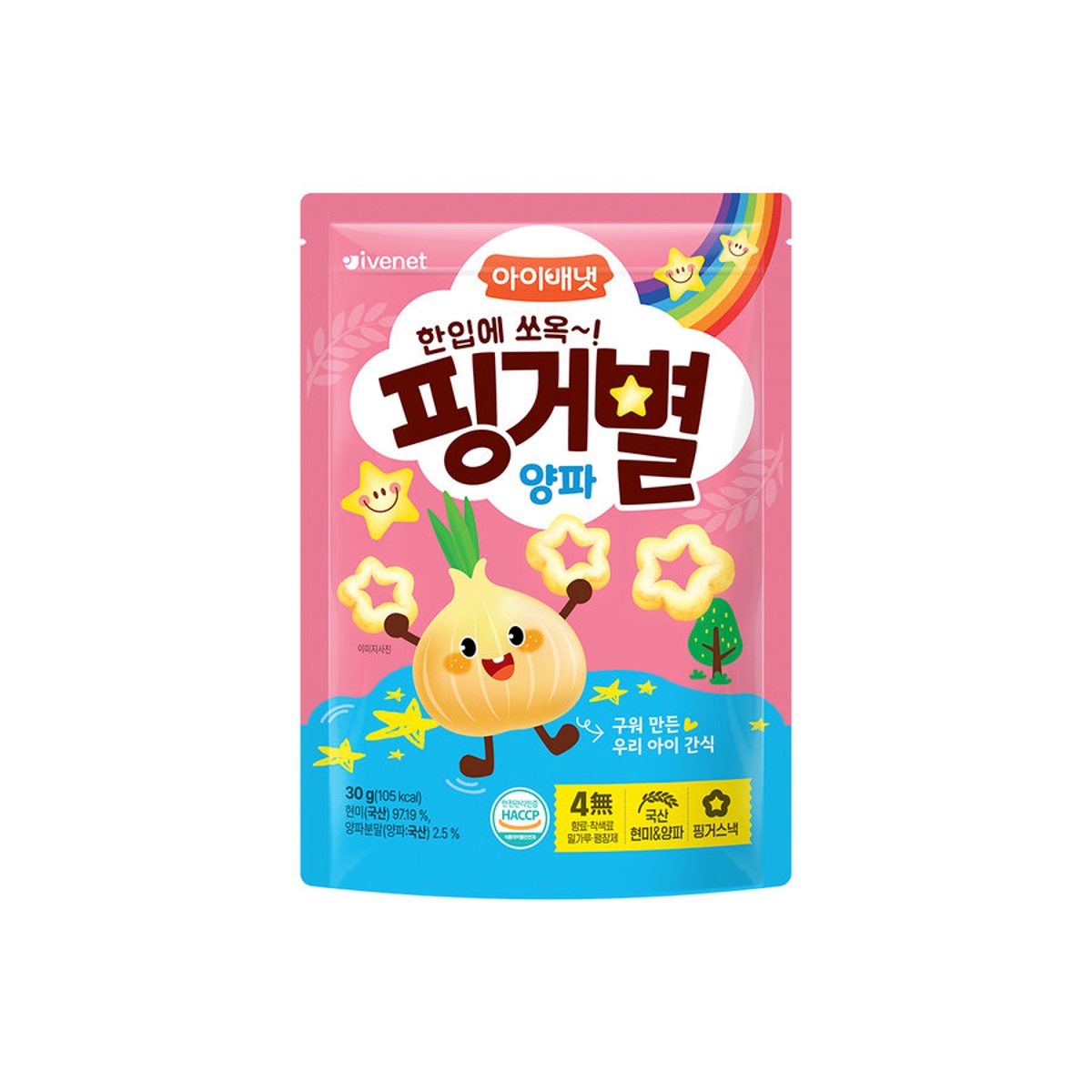 아이배냇 핑거별 양파 30G