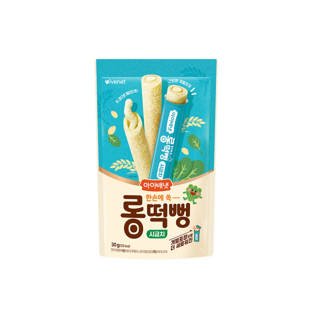 아이배냇 롱떡뻥시금치 30G