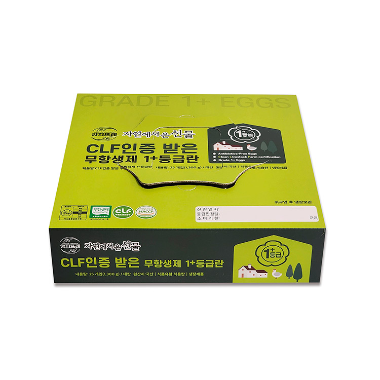 CLF 인증 깨끗한 1+등급란(대25)