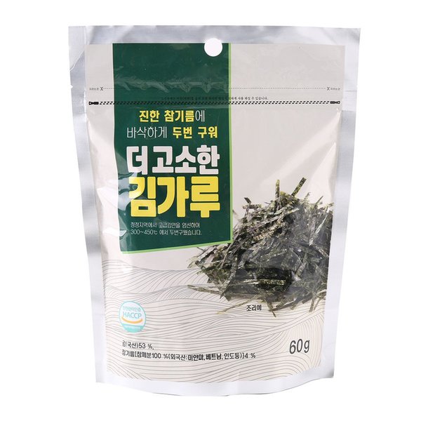 두번구워 더고소한 김가루 60G