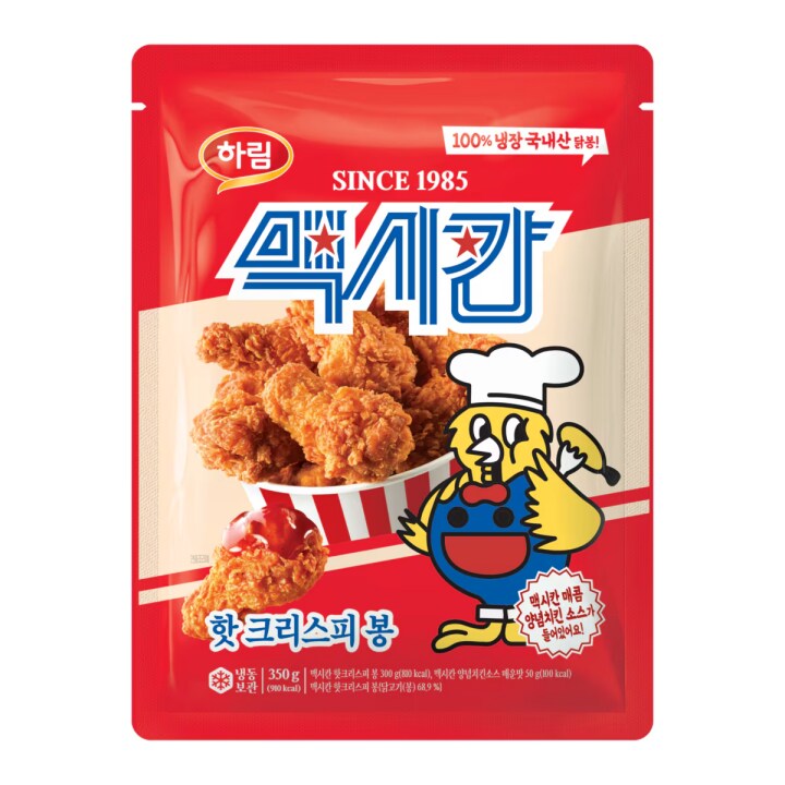 하림산업 맥시칸 핫크리스피 봉 350g