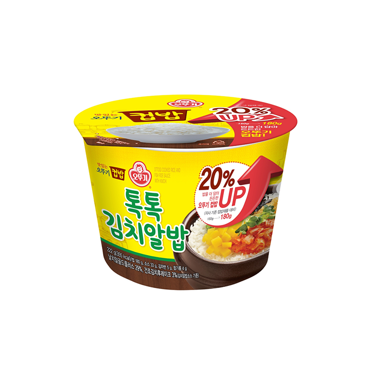 오뚜기 컵밥 톡톡김치알밥 222g