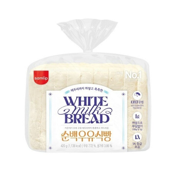 삼립 순백우유식빵 420g