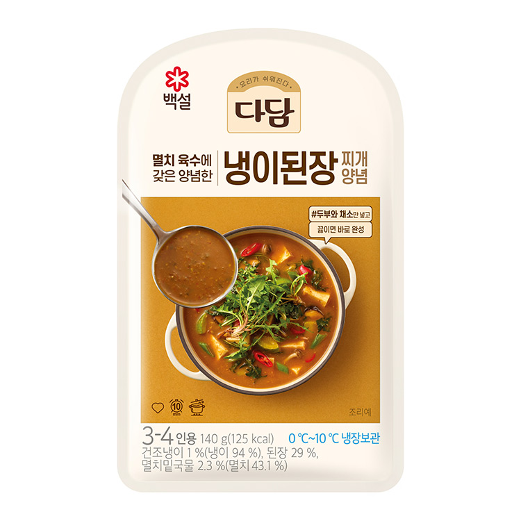 CJ)다담냉이된장찌개140G