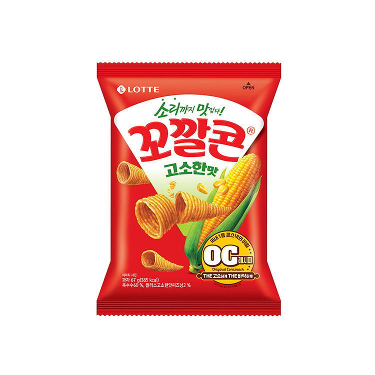 롯데)꼬깔콘고소한맛(봉지)