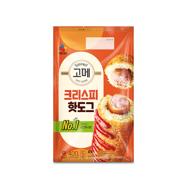 CJ)고메핫도그 크리스피 400g