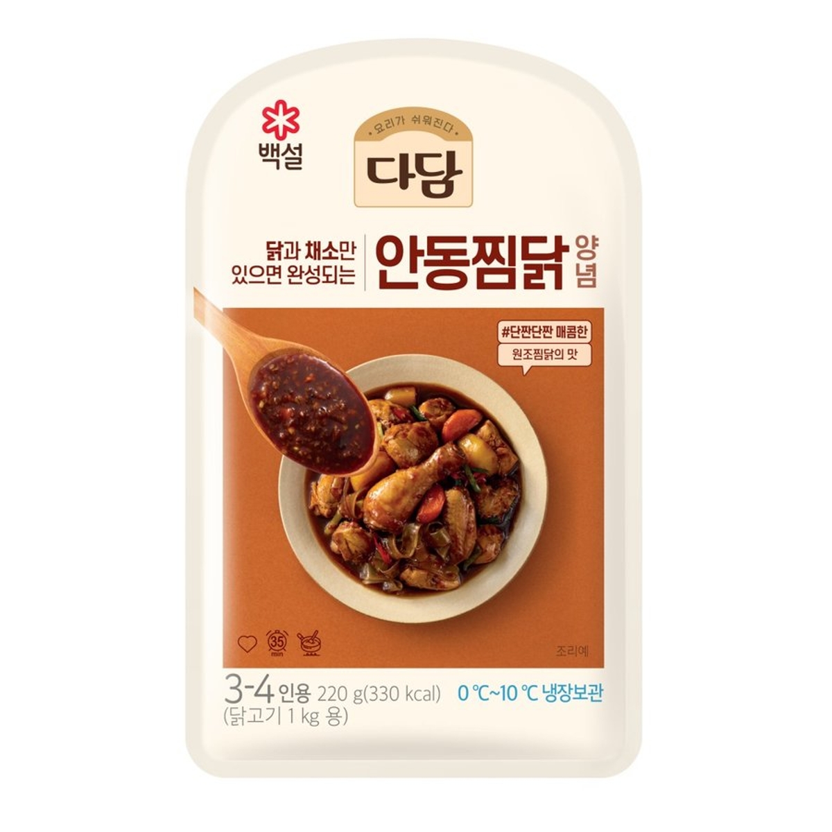 씨제이 다담 안동 찜닭 양념 220G