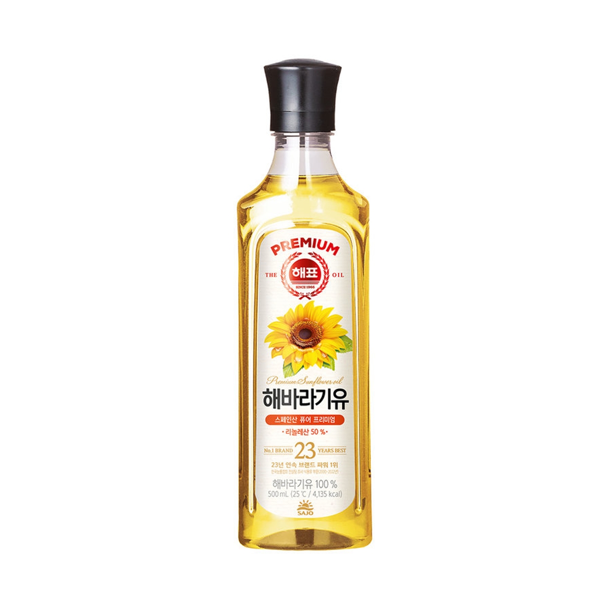 해표 해바라기유 500ML