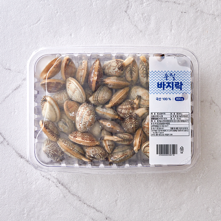 남해안바지락 800g