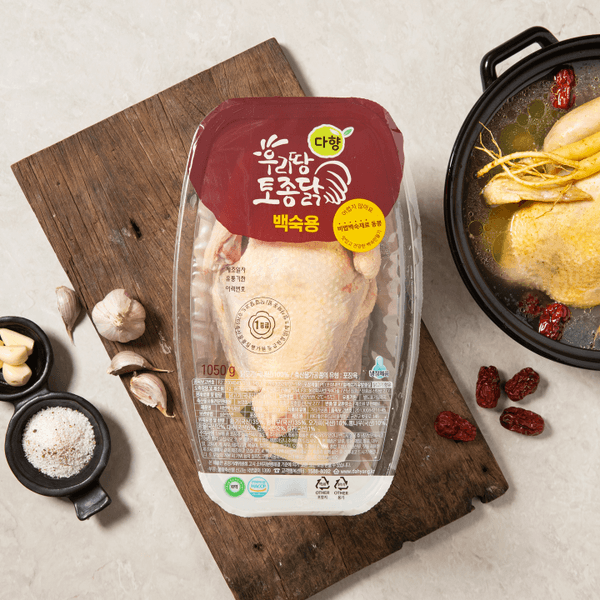 우리땅토종닭백숙용1050g