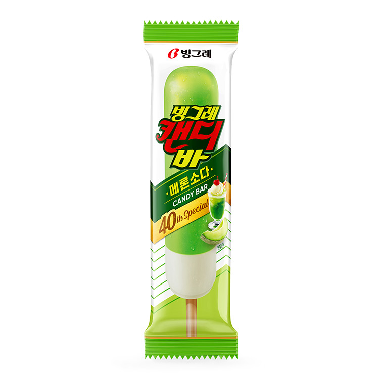 빙그레)캔디바메론소다75ML