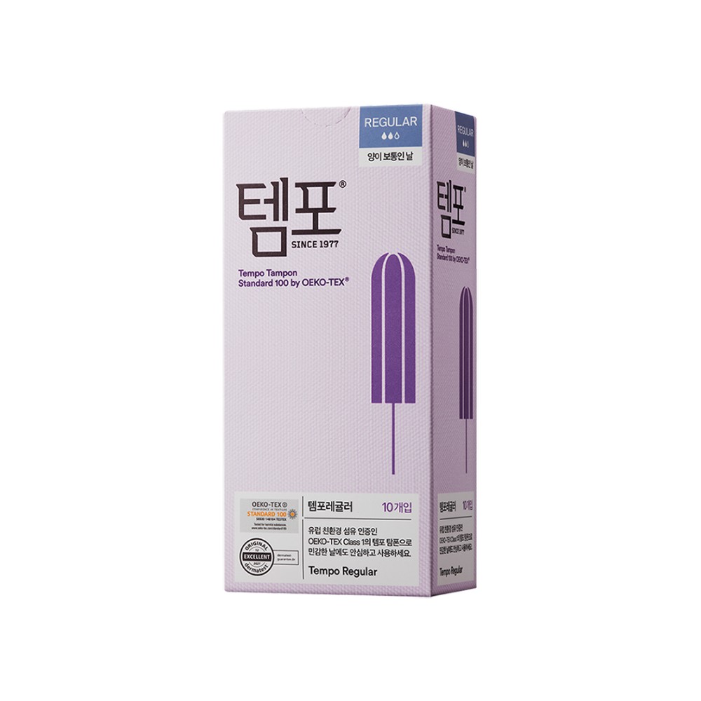 템포)탐폰레귤라10P