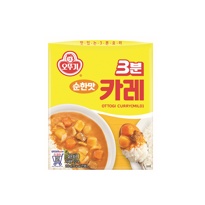 오뚜기 3분카레(순)200g