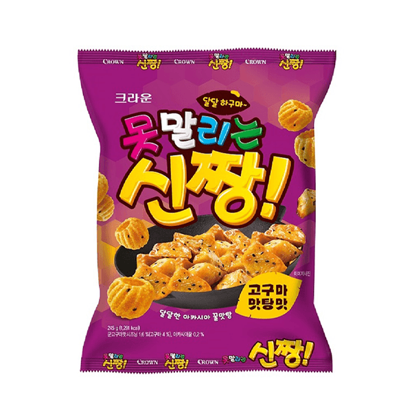 크라운 신짱 고구마맛탕맛 245g