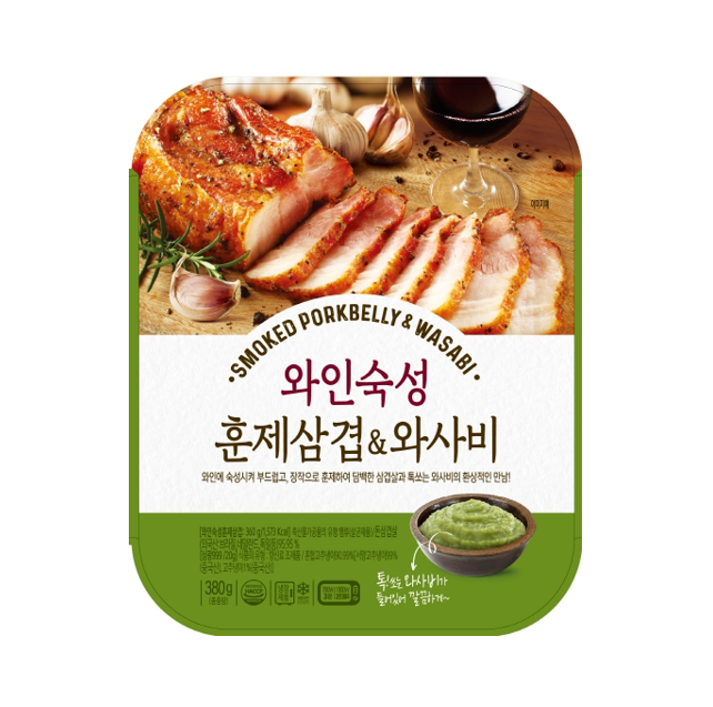 대광)와인숙성훈제삼겹&와사비380g