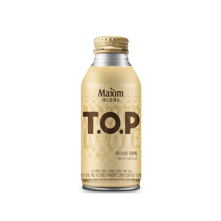 TOP 마스터라떼380ml