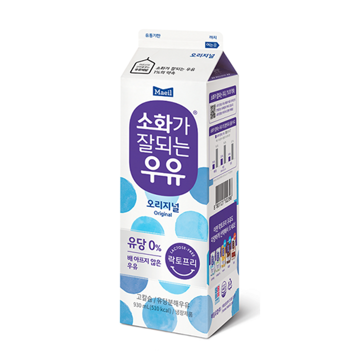 매일 소화가 잘되는 우유 930ml