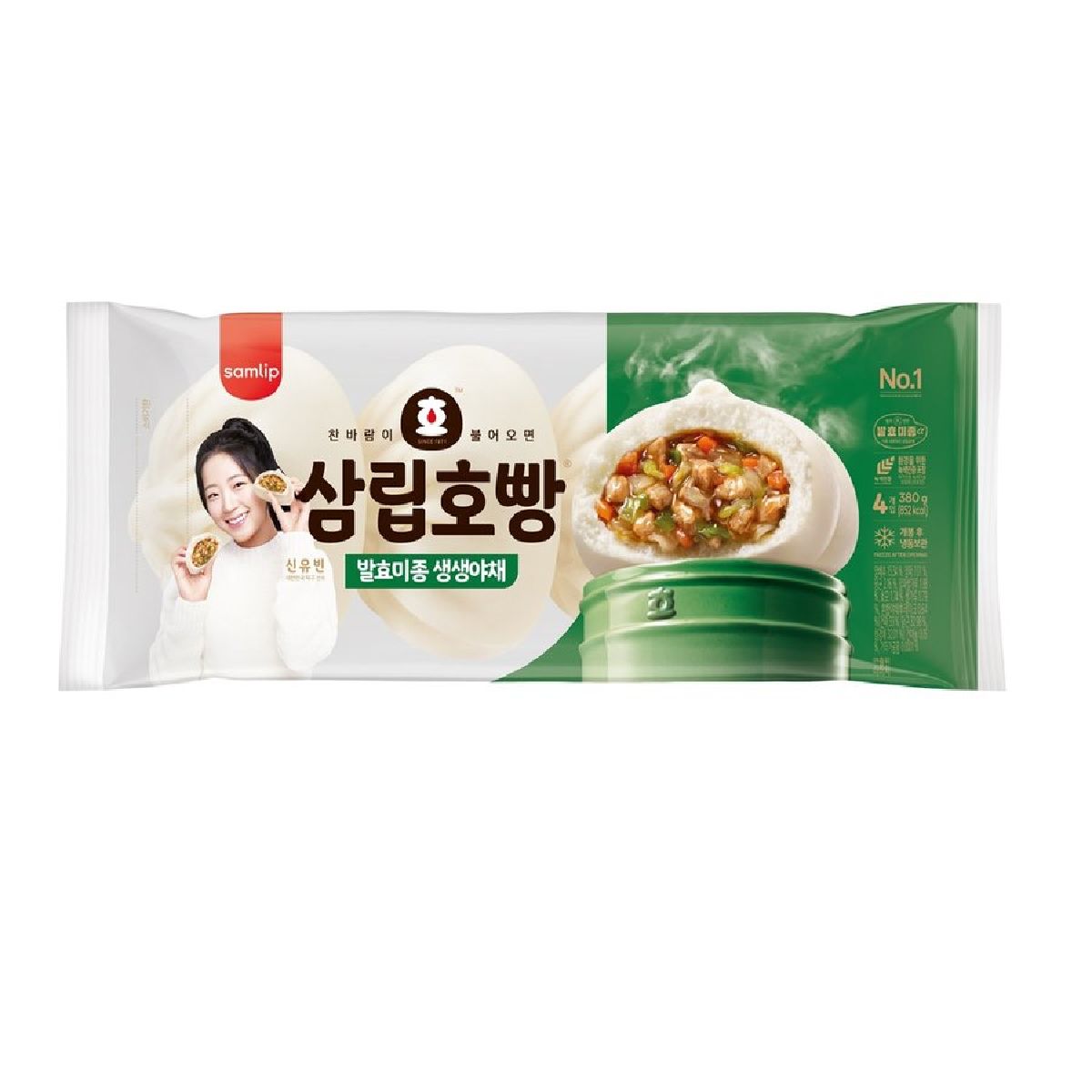 삼립 야채 호빵 4입 360G