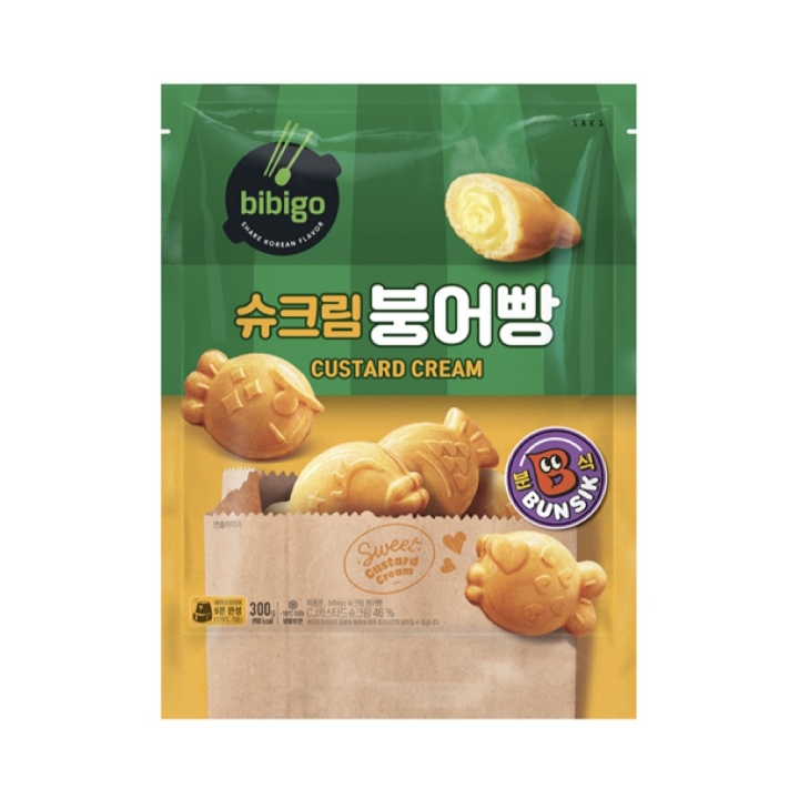 CJ 비비고 슈크림 붕어빵300g