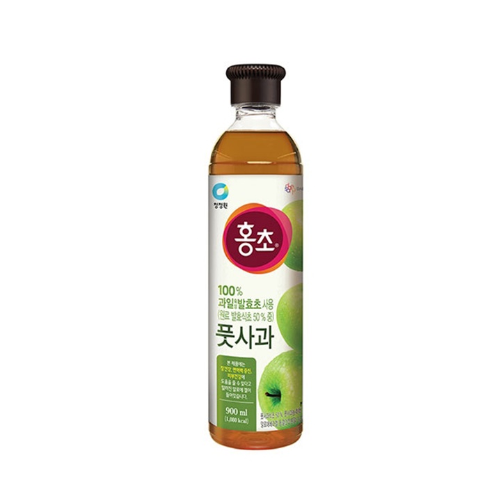 청정원 홍초 풋사과 900ml