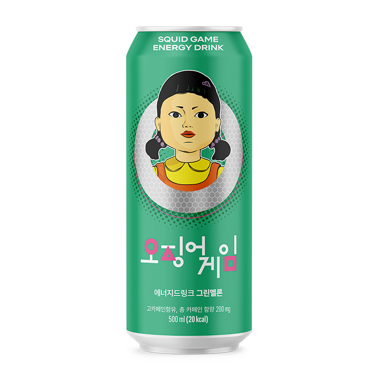 오징어게임)에너지그린멜론500ML