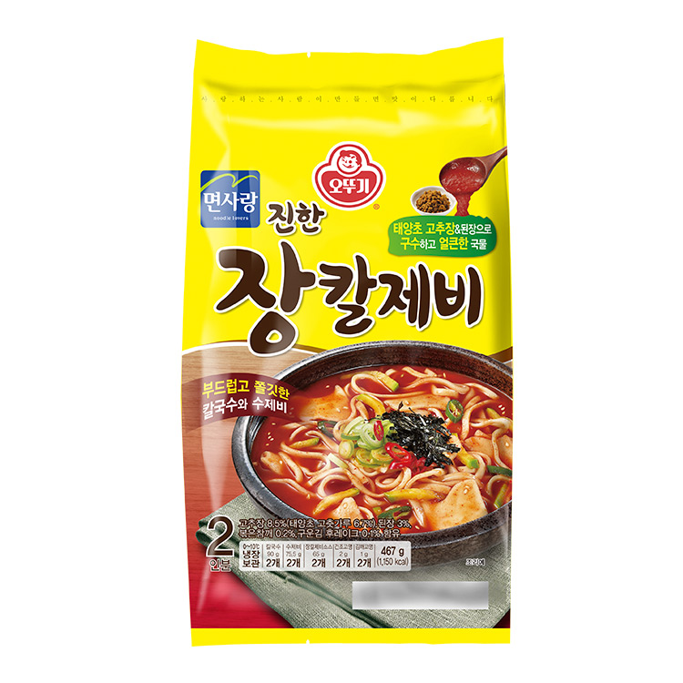 오뚜기)진한장칼제비(2인)467g