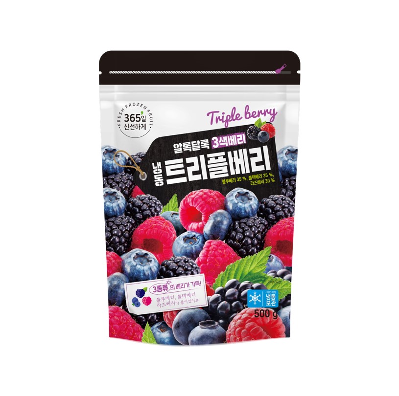 칠레)냉동트리플베리500g/봉