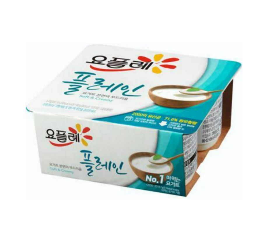 빙그레)요플레플레인85gX4