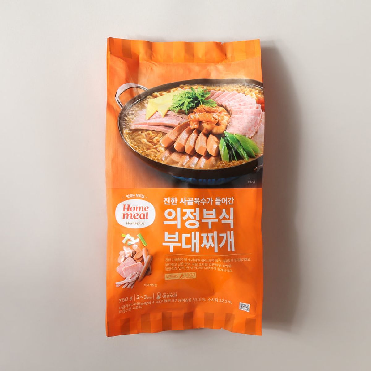 [밀키트] 홈밀 의정부식 부대찌개 750G