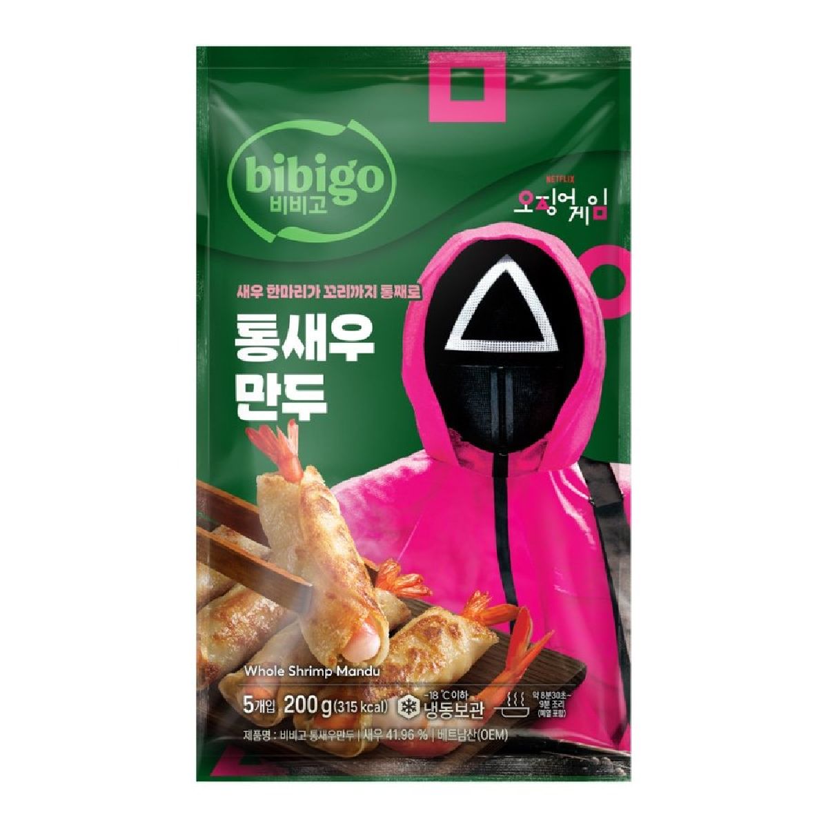 씨제이 비비고 통새우 만두 200G