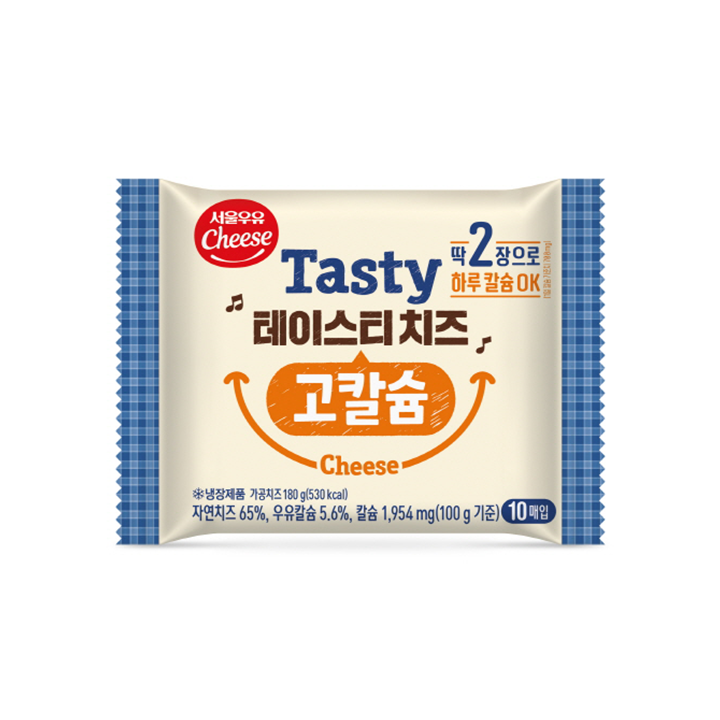 서울우유 테이스티치즈 고칼슘 180g
