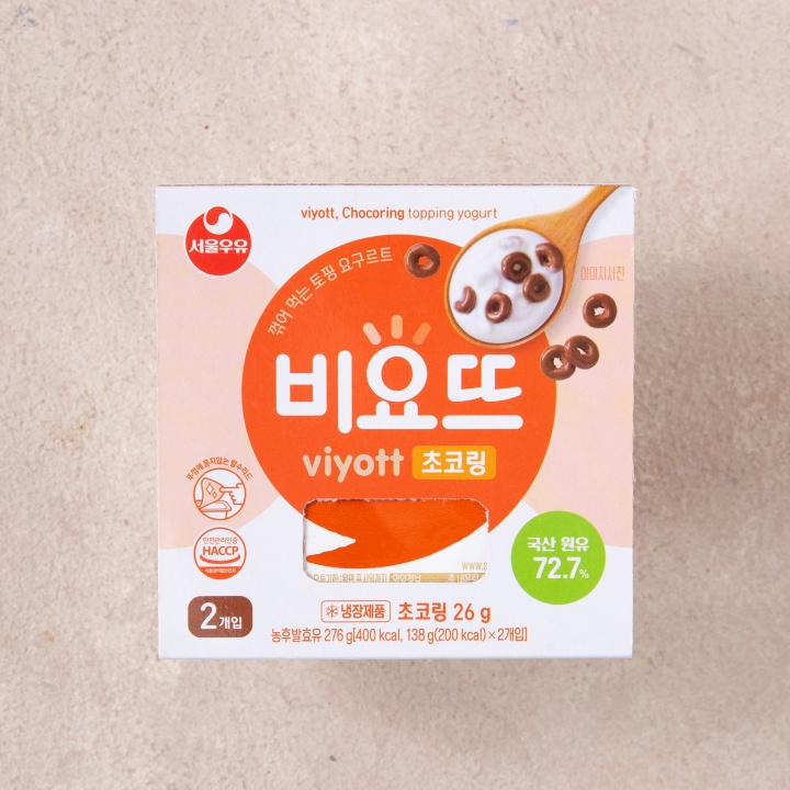 서울우유 비요뜨 초코링 138g*2