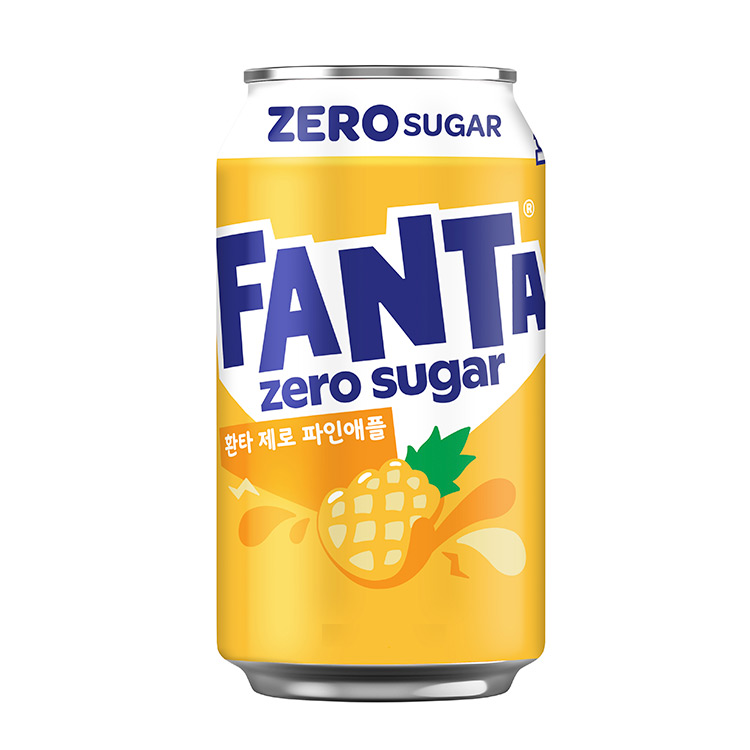코카)환타제로파인355ML