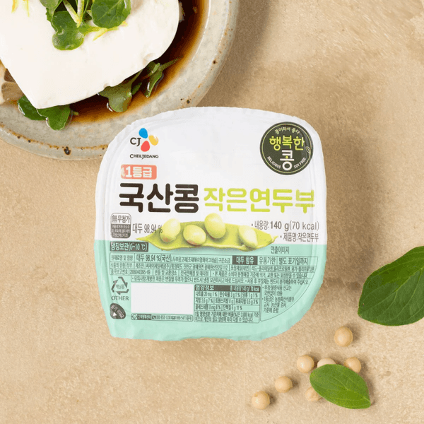 CJ 행복한콩 국산콩 작은연두부 140g