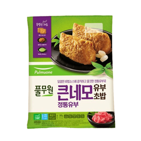 풀무원 큰네모유부초밥395g