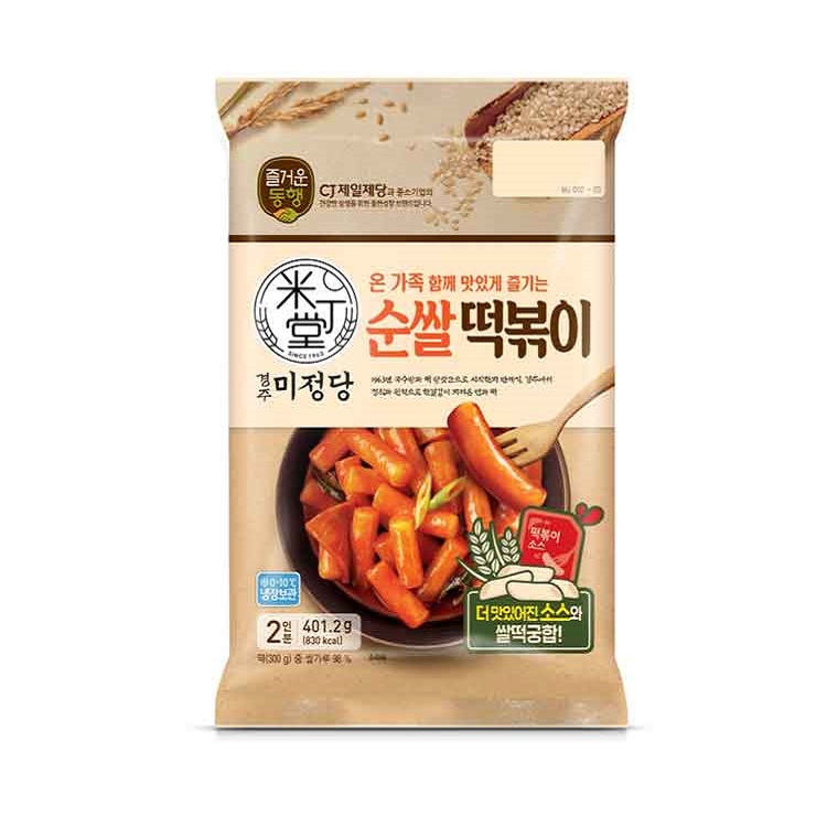 CJ)미정당 순쌀떡볶이 401.2g