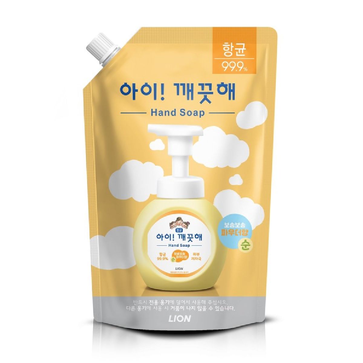 아이깨끗해 핸드워시 리필 순 600ML