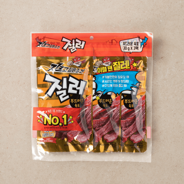 *질러부드러운육포30g*3