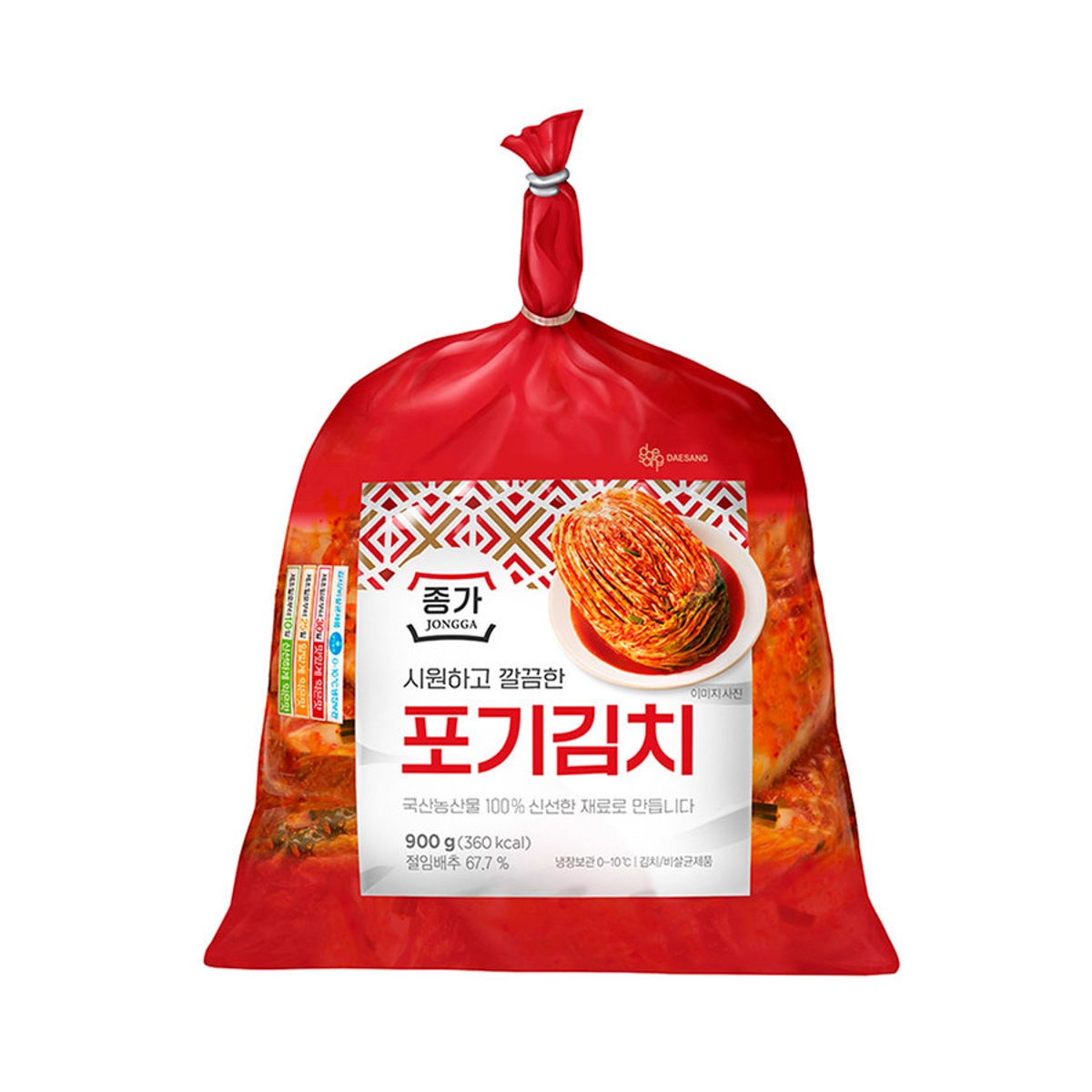 대상 종가집 포기김치 900G