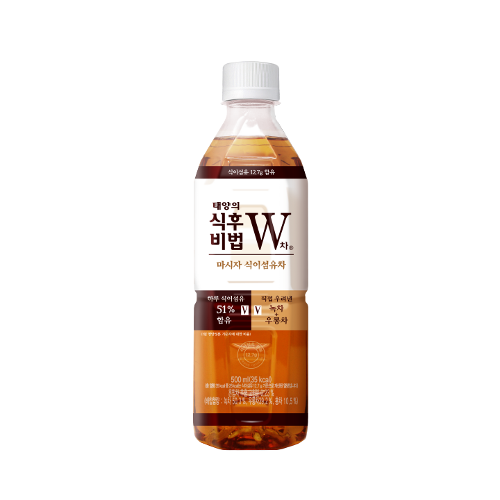 태양의 식후비법 W차 500ml