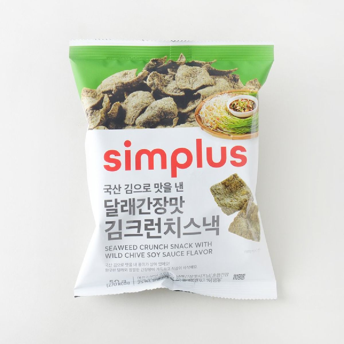 simplus 달래간장맛 김크런치스낵 50G