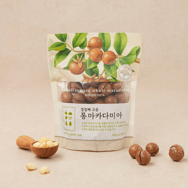 껍질째구운통마카다미아(350g/봉)