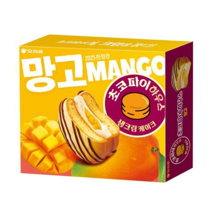 오리온 초코파이 하우스 망고 384g